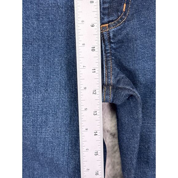 AGOLDE Jeans 27 Womens 90s Pinch Waist High Rise Straight Dark Wash Denim - Picture 4 of 7